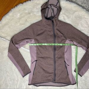 Sz Small the North Face Zipped Mauve pink Purple